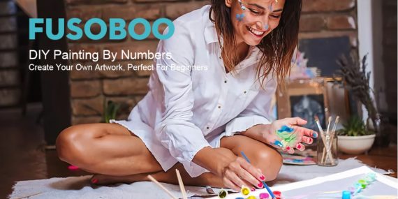 FOSUBOO Paint by Numbers Kits